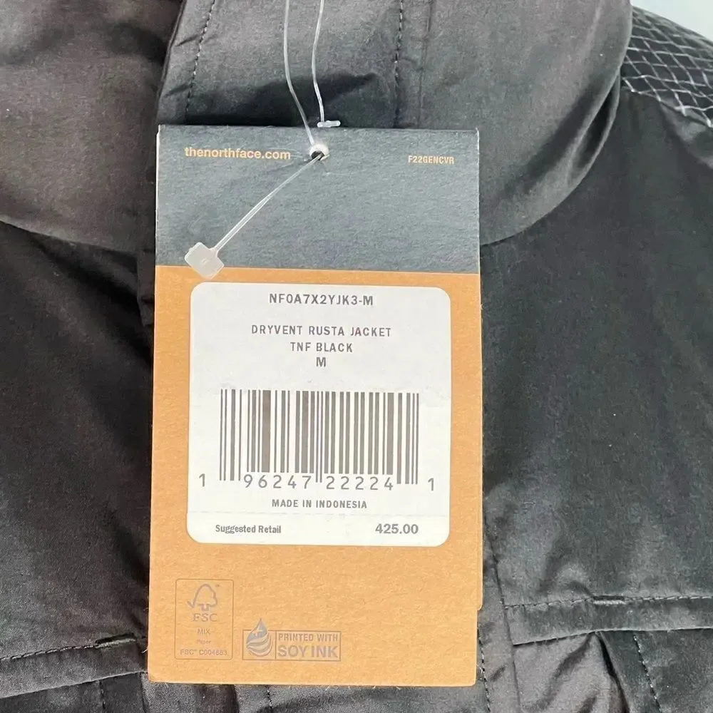 The North Face new tag
